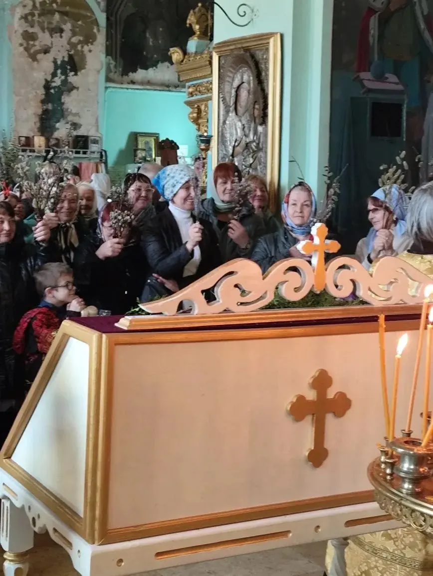 Вербное воскресенье в Спасо-Преображенском храме